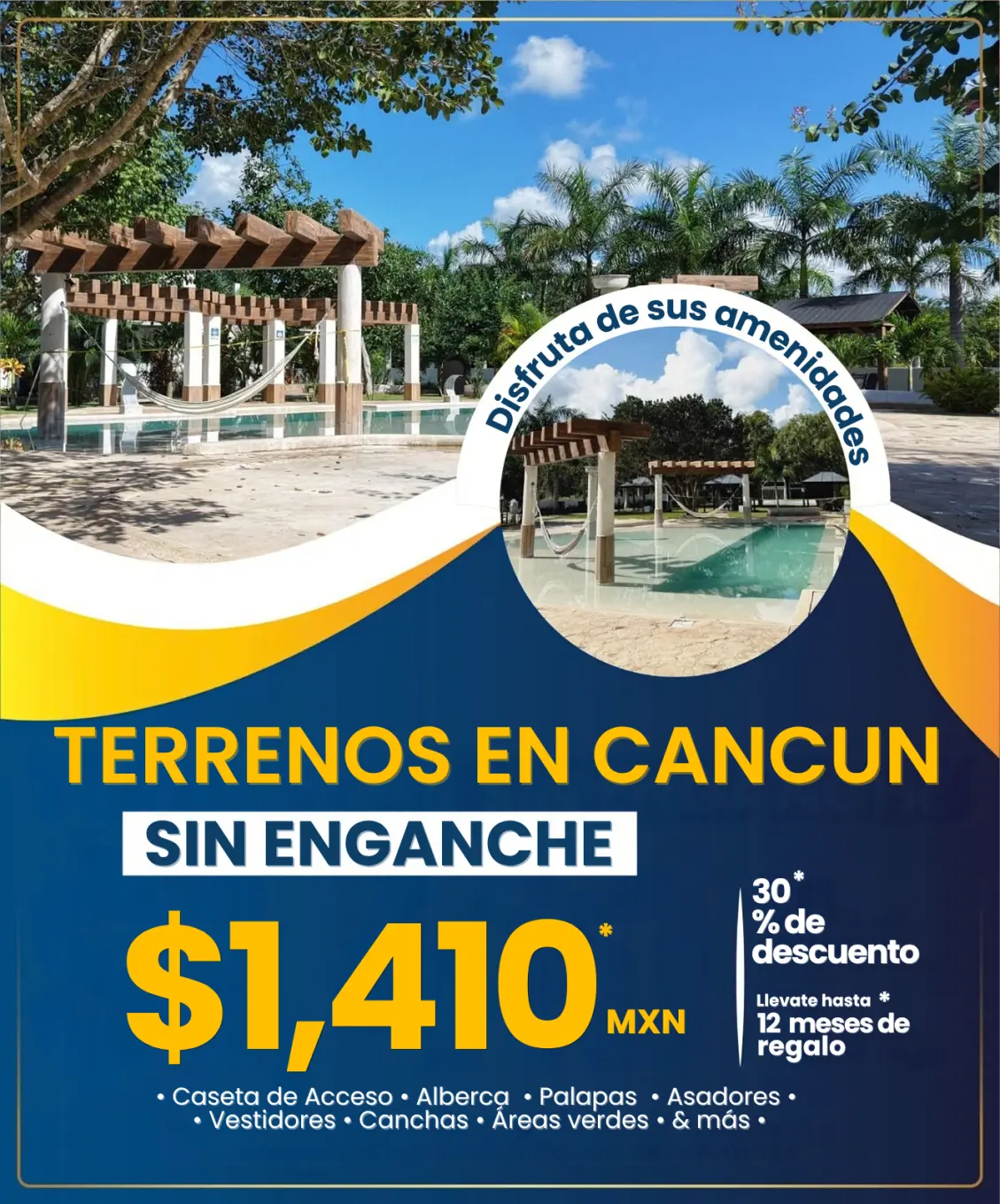 terrenos sin enganche con mensualidades comodas